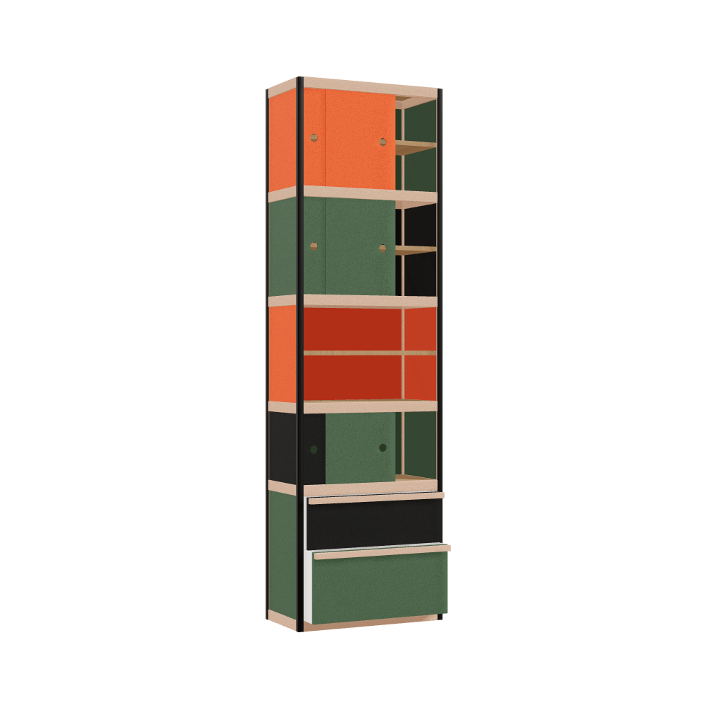 Cabinet (209x62x32 cm)