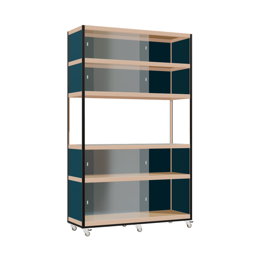 Vitrine (198x120x42 cm)