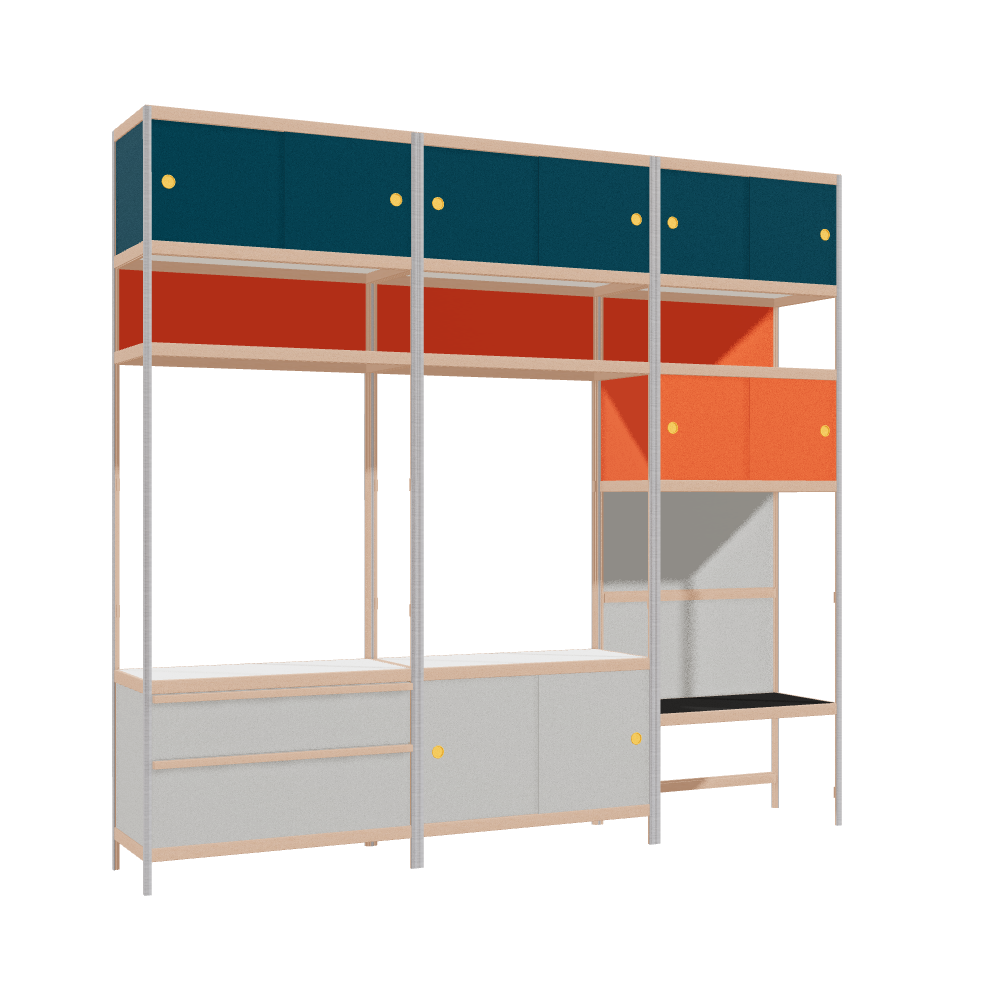 Furniture (240x260x42 cm)