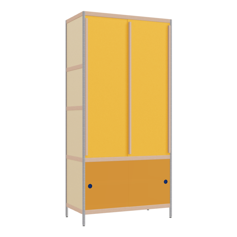 Kleerkast (209x100x52 cm)