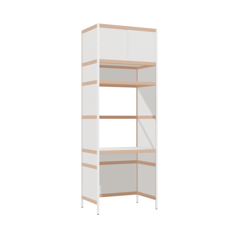 Integrated desk (220.5x80x52 cm)