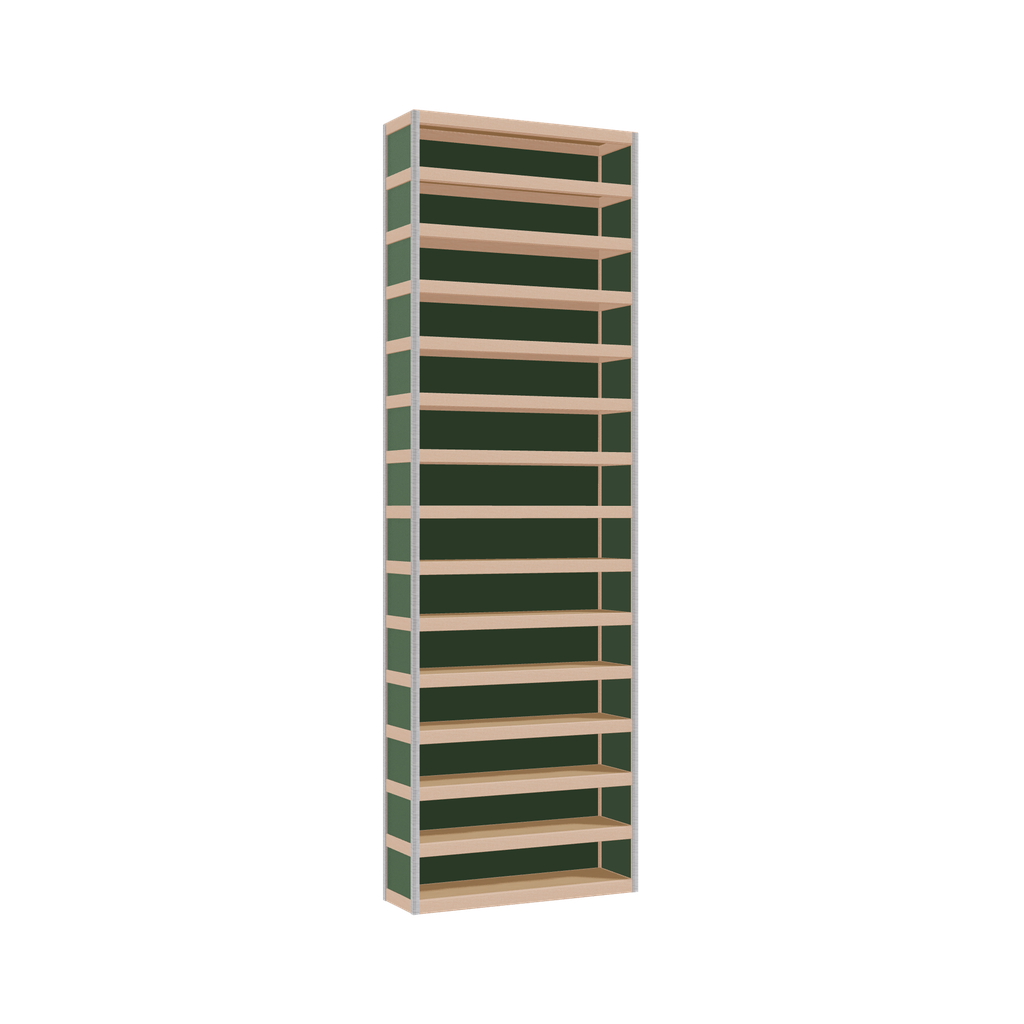 Shelf (249x80x25 cm)