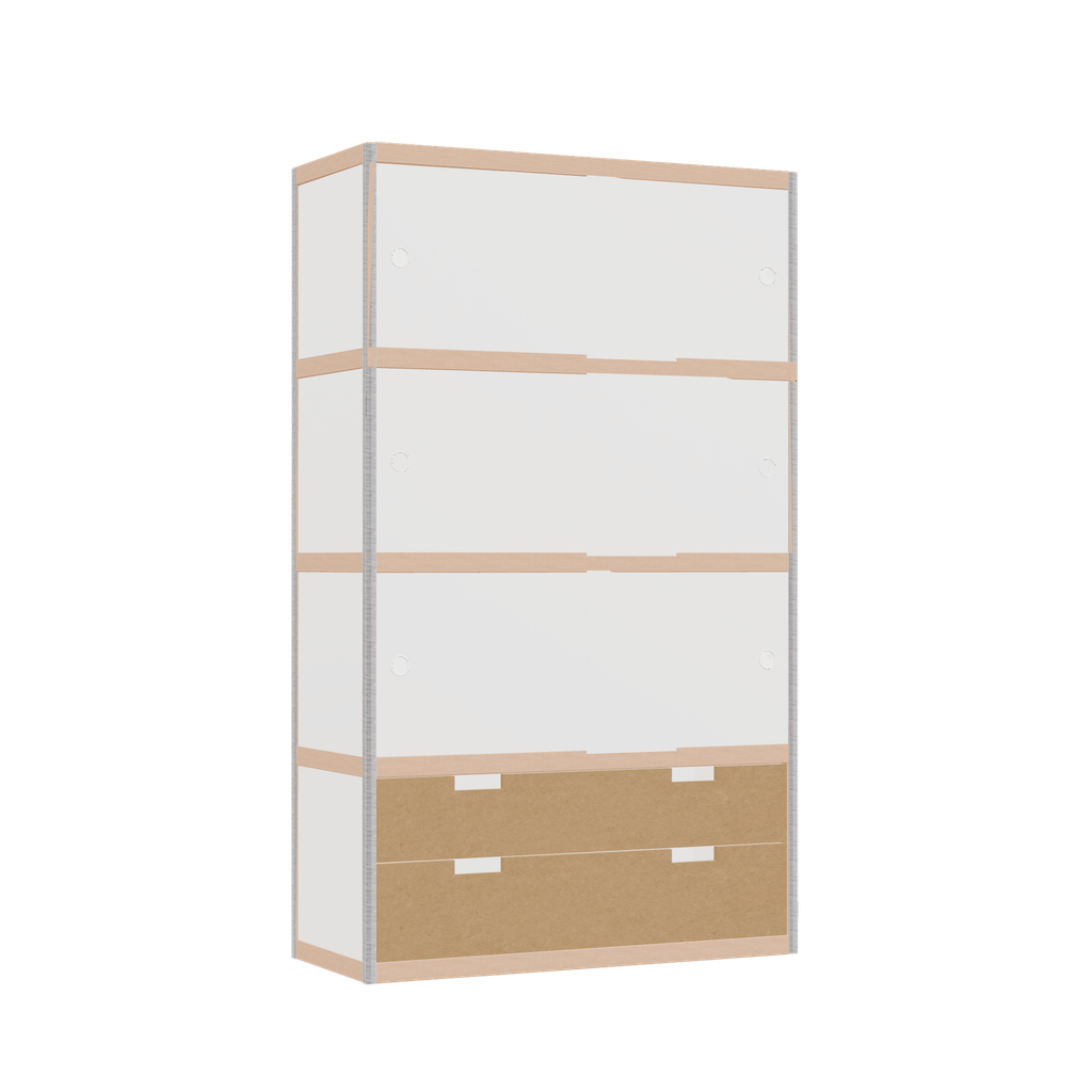 Armoire (168x100x42 cm)