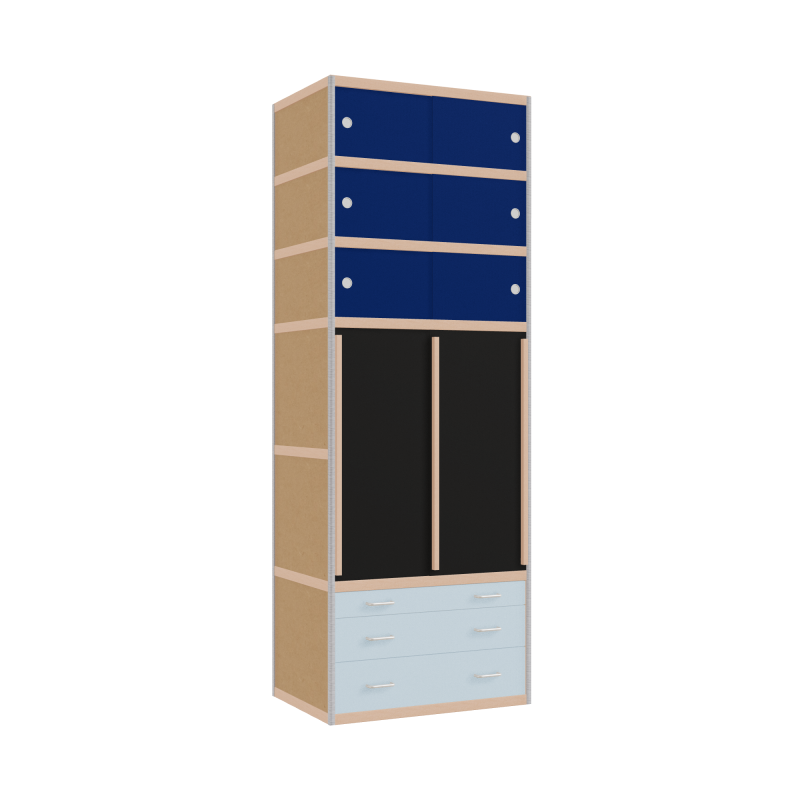 Penderie (250x90x62 cm)