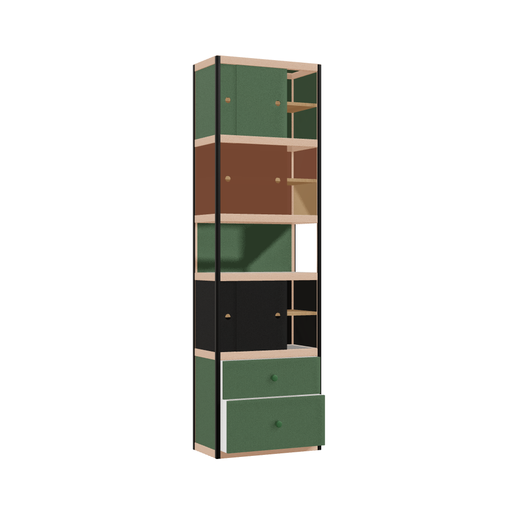 Armoire (209x62x32 cm)