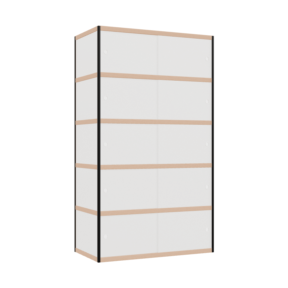 Kast (209x120x62 cm)