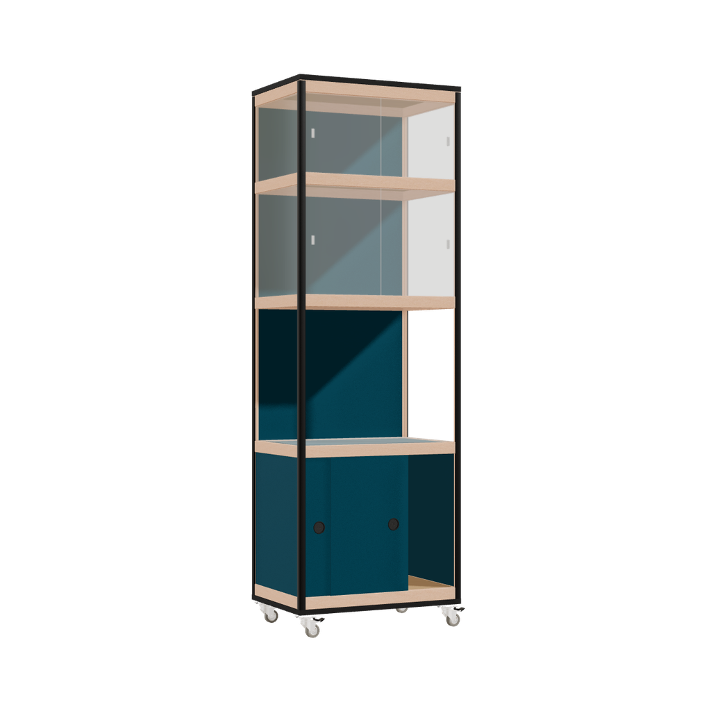 Display cabinet (188.8x62x42 cm)