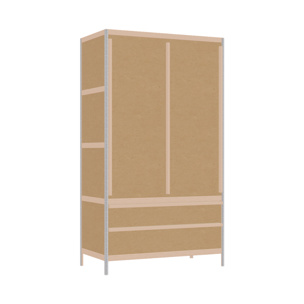 Kleerkast (178x100x52 cm)