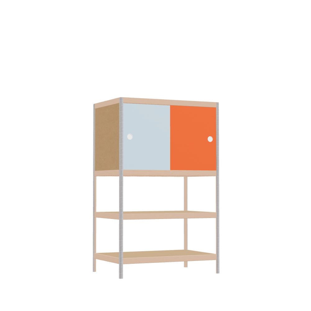 Armoire (127x80x52 cm)
