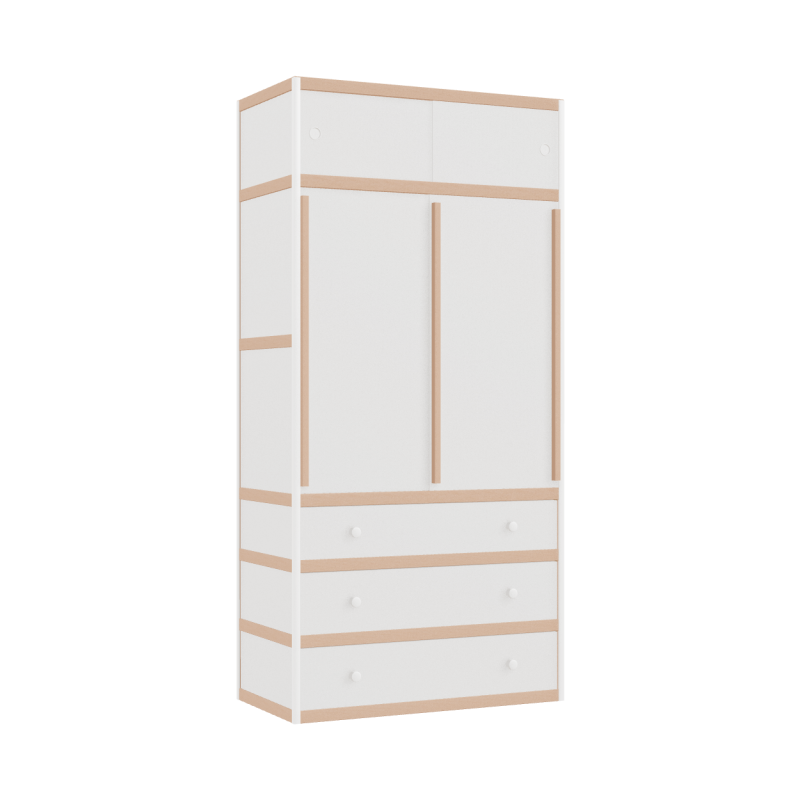 Kleerkast (206x100x52 cm)