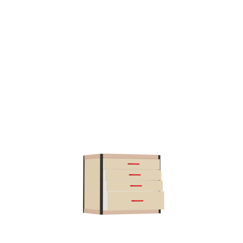 Laag meubel (55x62x42 cm)