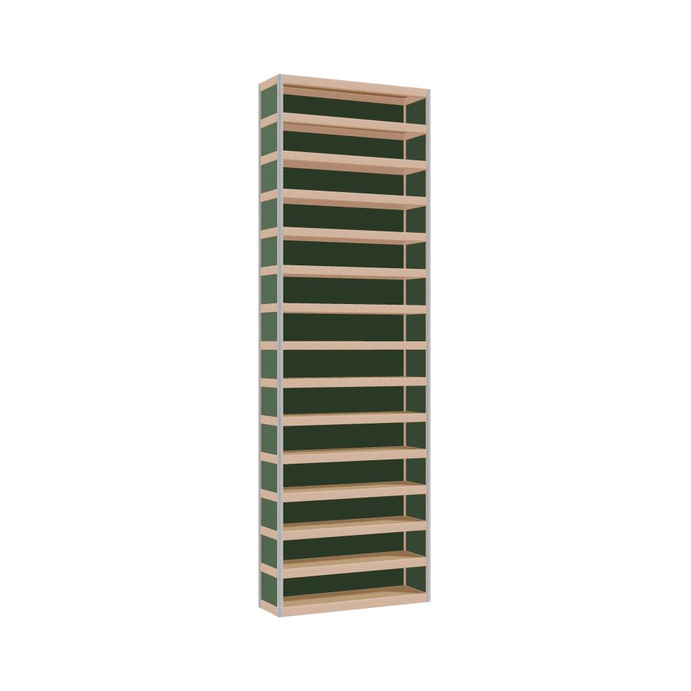 Étagère (249x80x25 cm)