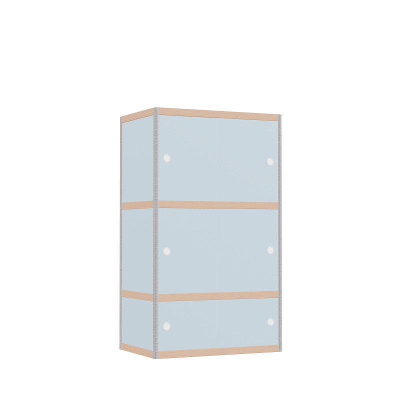 Kast (137x80x52 cm)