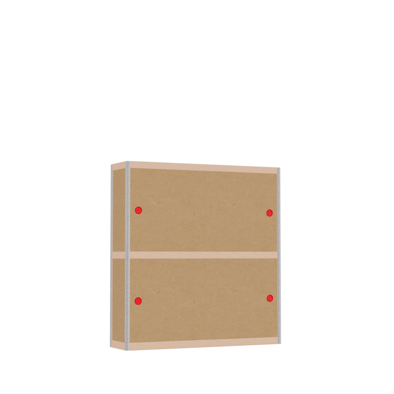 Kast (106x100x25 cm)