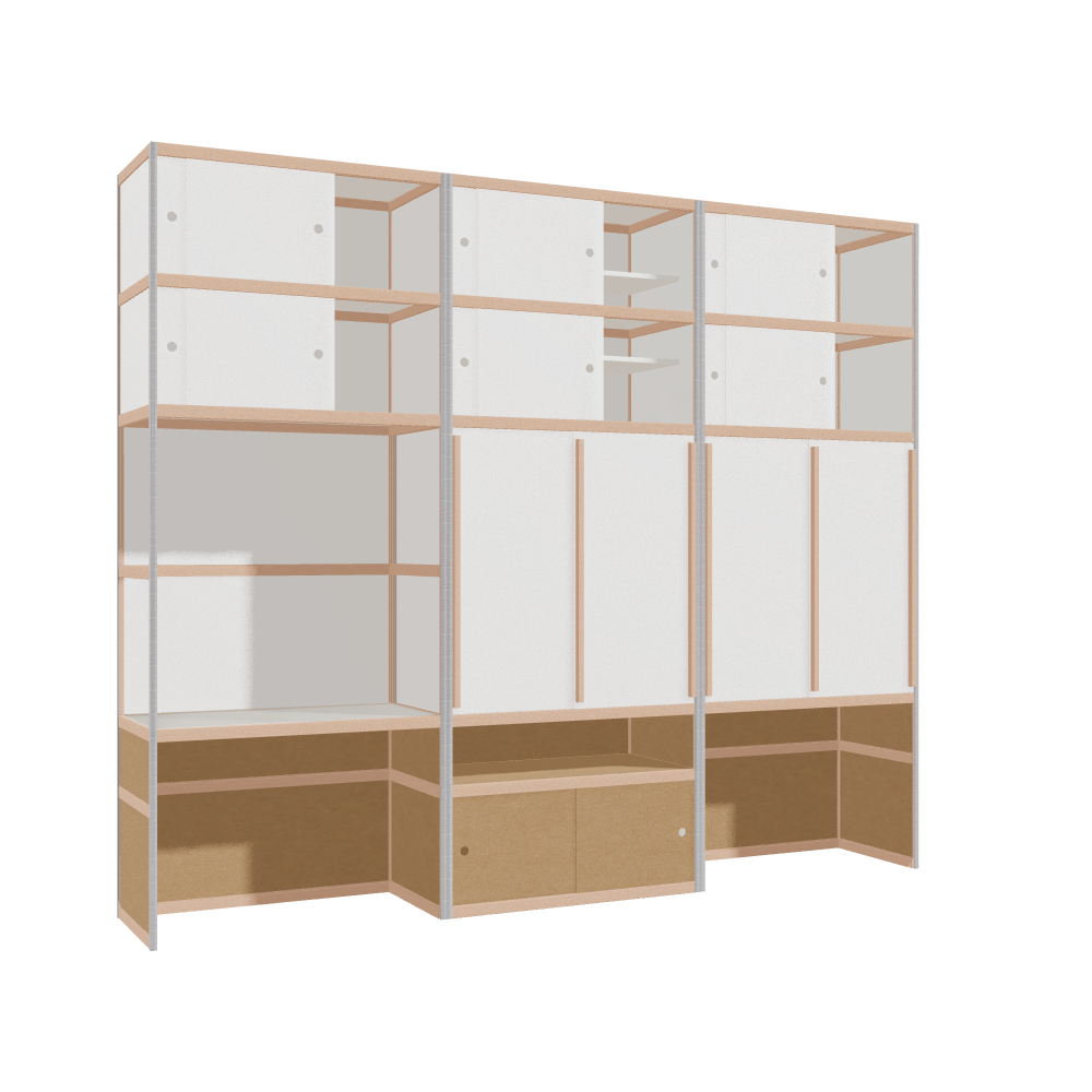 Furniture (253x300x52 cm)