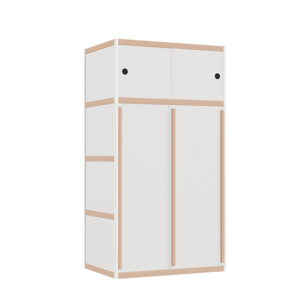 Kleerkast (168x90x62 cm)