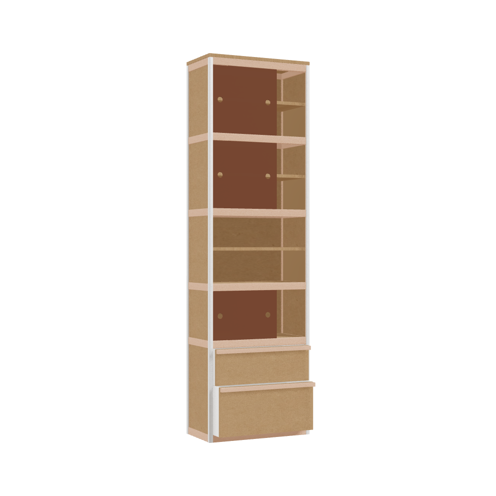 Armoire (210.8x62x32 cm)