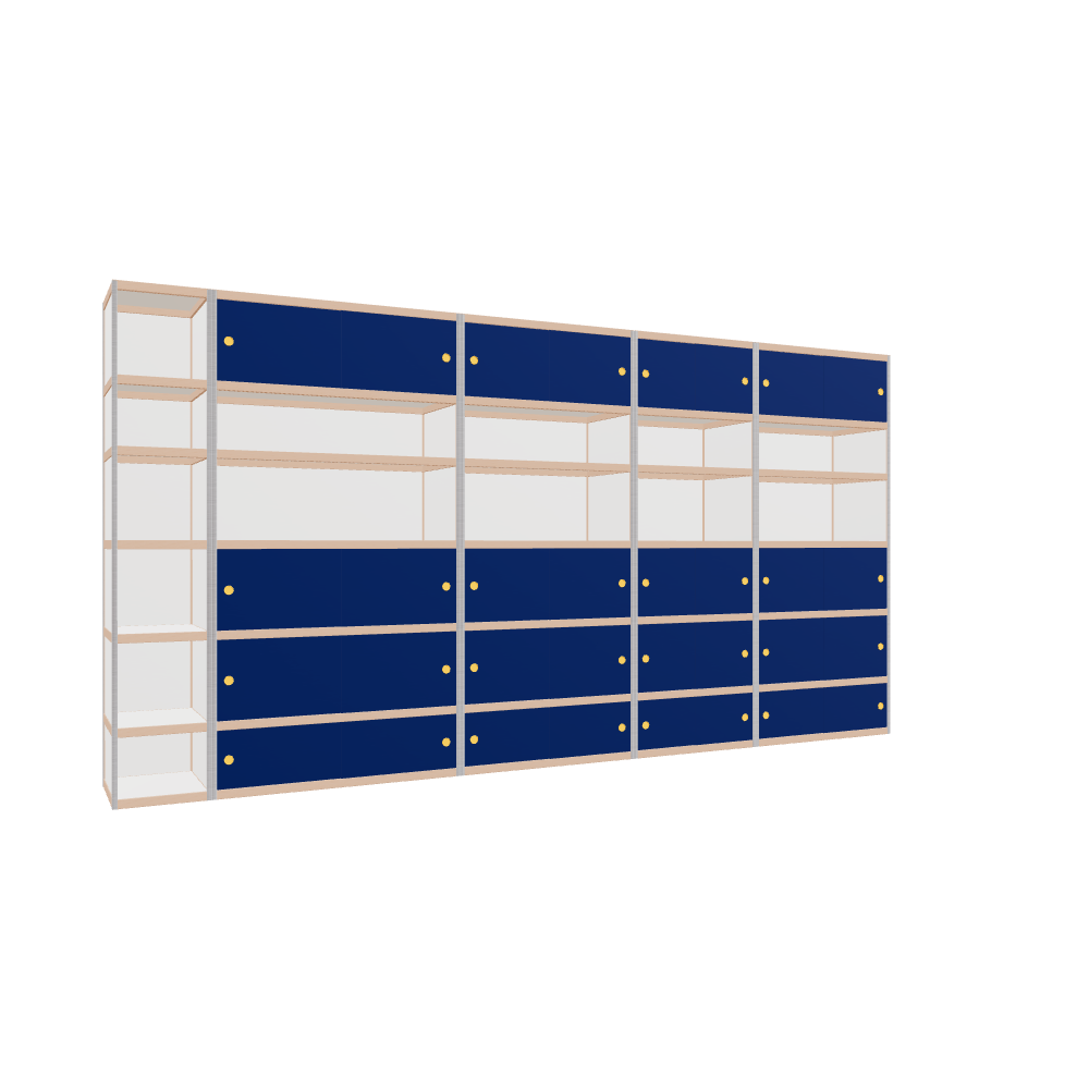 Meubels (230x442x52 cm)