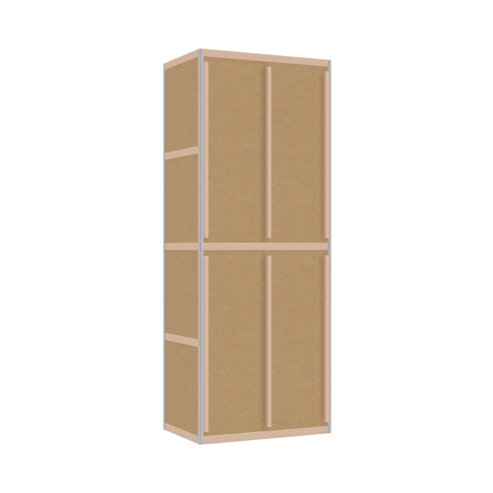 Kleerkast (208x80x52 cm)