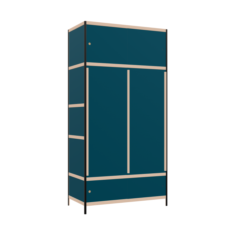 Penderie (239x120x62 cm)