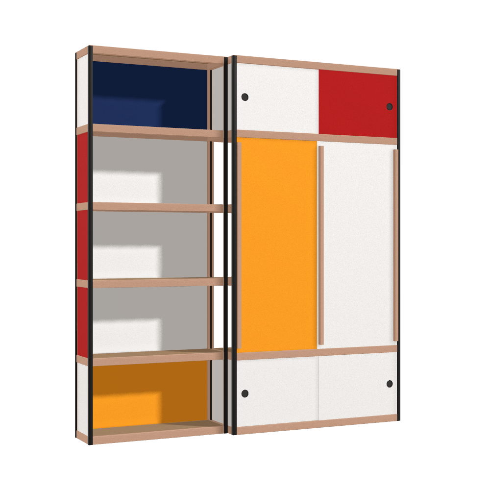 Furniture (209x190x32 cm)