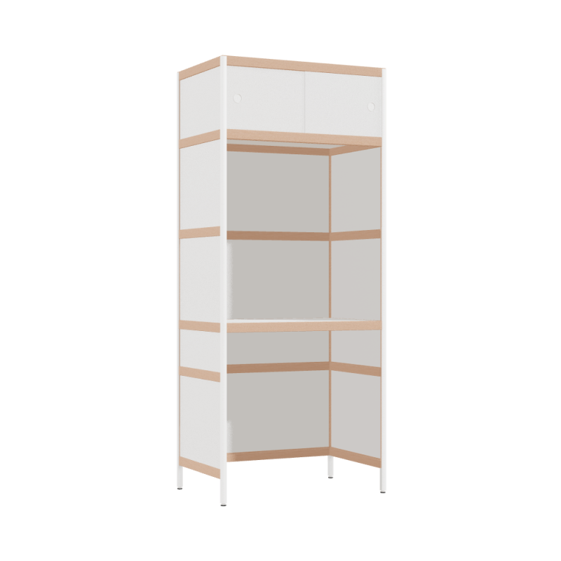 Geïntegreerd bureau (190x80x52 cm)