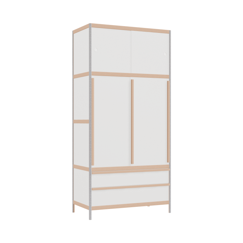 Wardrobe (208x100x52 cm)