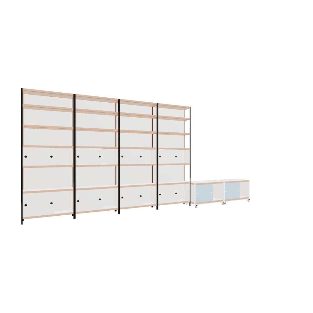 Meubles (271x600x52 cm)