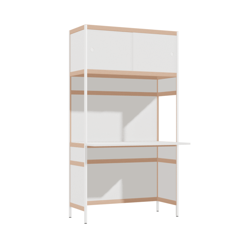 Cantilevered desk (183x100x63.6 cm)