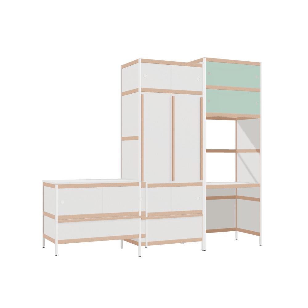Furniture (217.5x260x52 cm)
