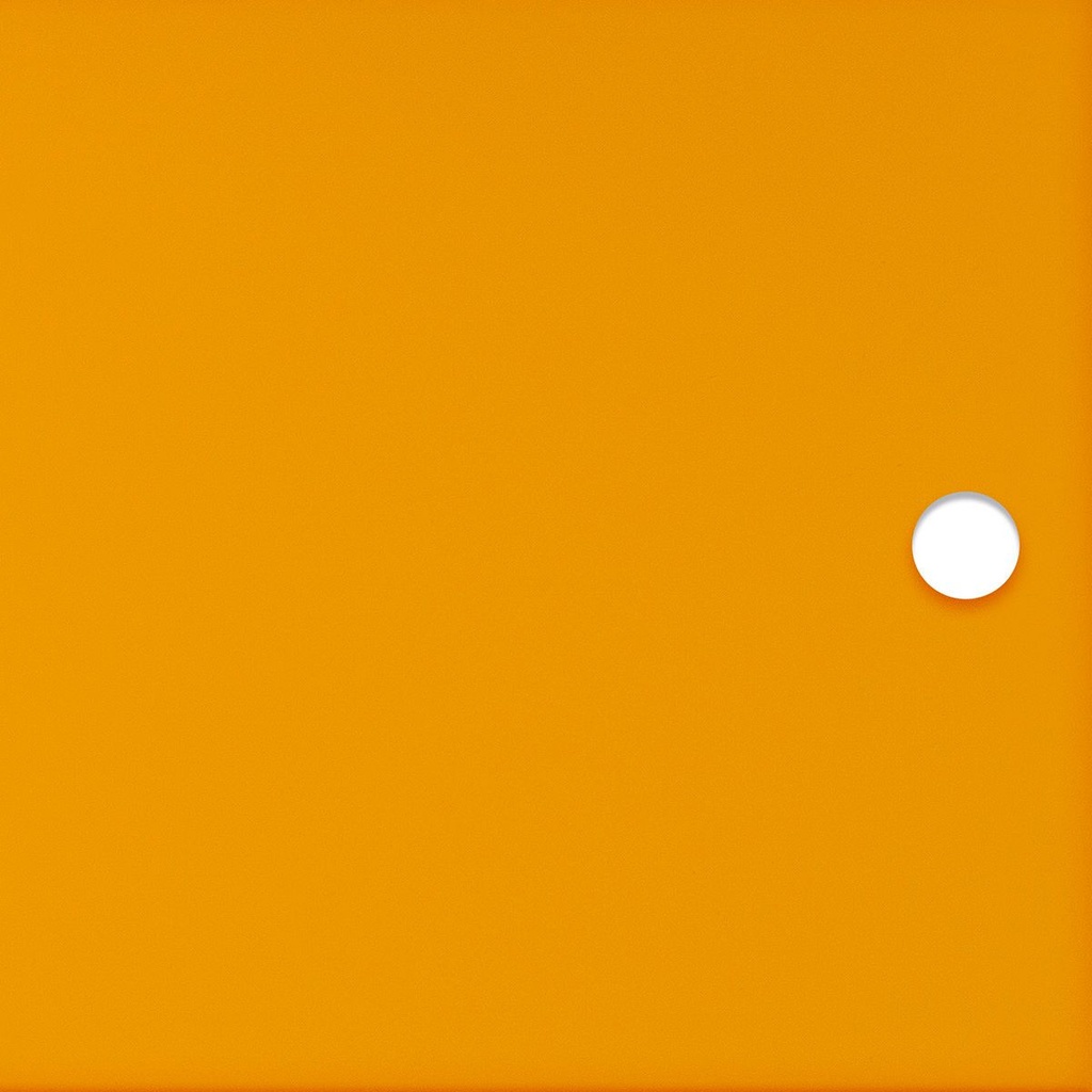 Porte en acrylique translucide Orange