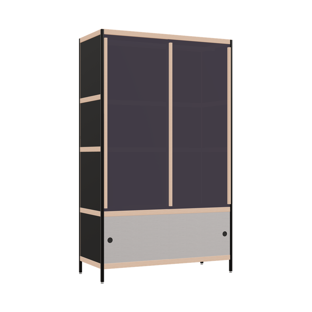 Kleerkast (199x120x52 cm)