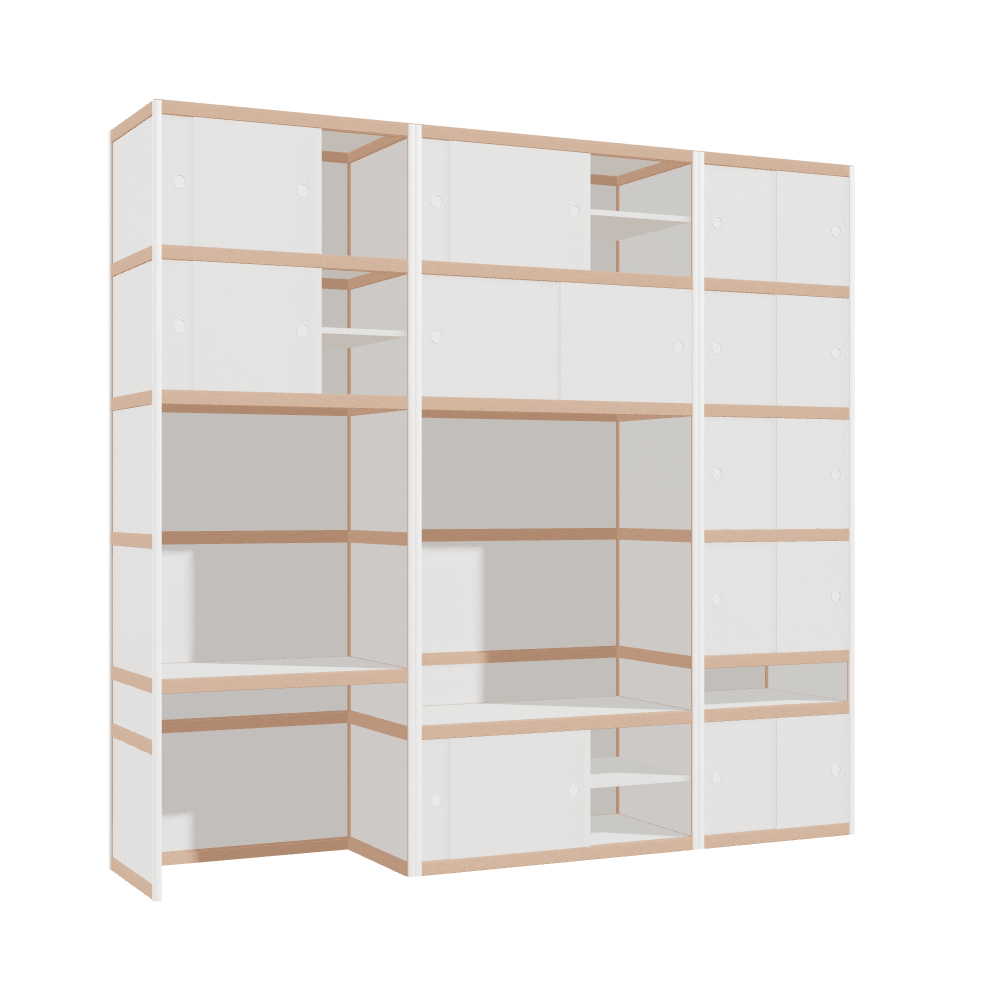 Meubles (226.5x242x52 cm)