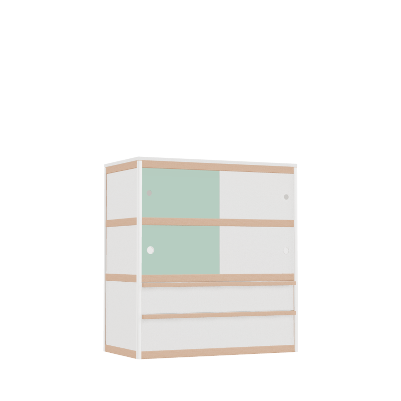 Kast (108.8x100x52 cm)