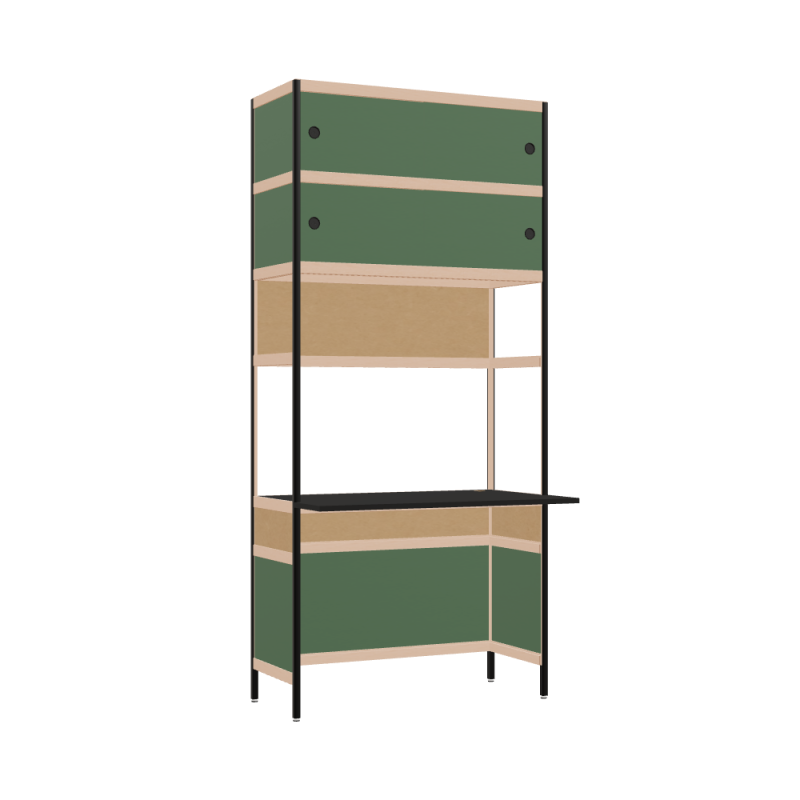 Cantilevered desk (218.5x100x63.6 cm)