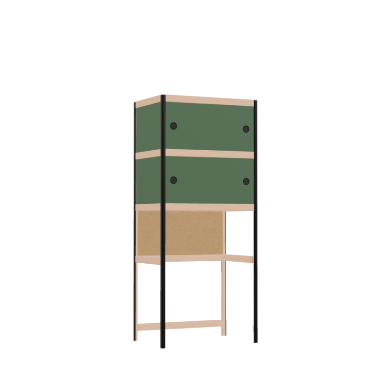 Armoire (144x62x42 cm)
