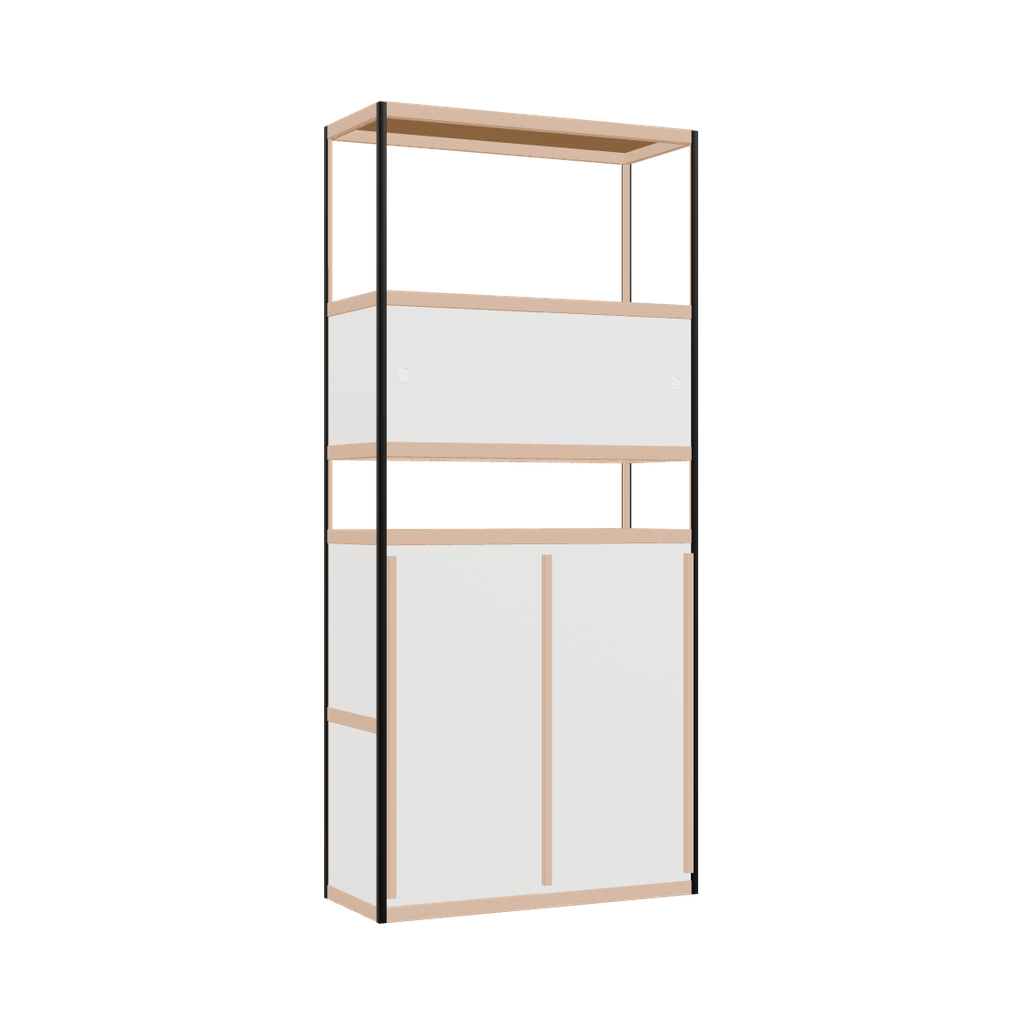 Kast (222x100x42 cm)