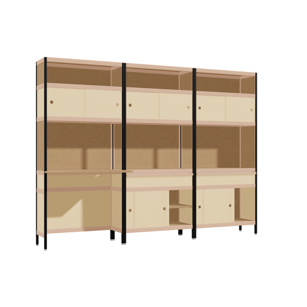 Meubles (179.5x240x53.6 cm)
