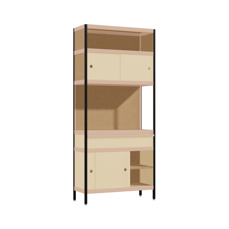 Armoire (179.5x80x32 cm)