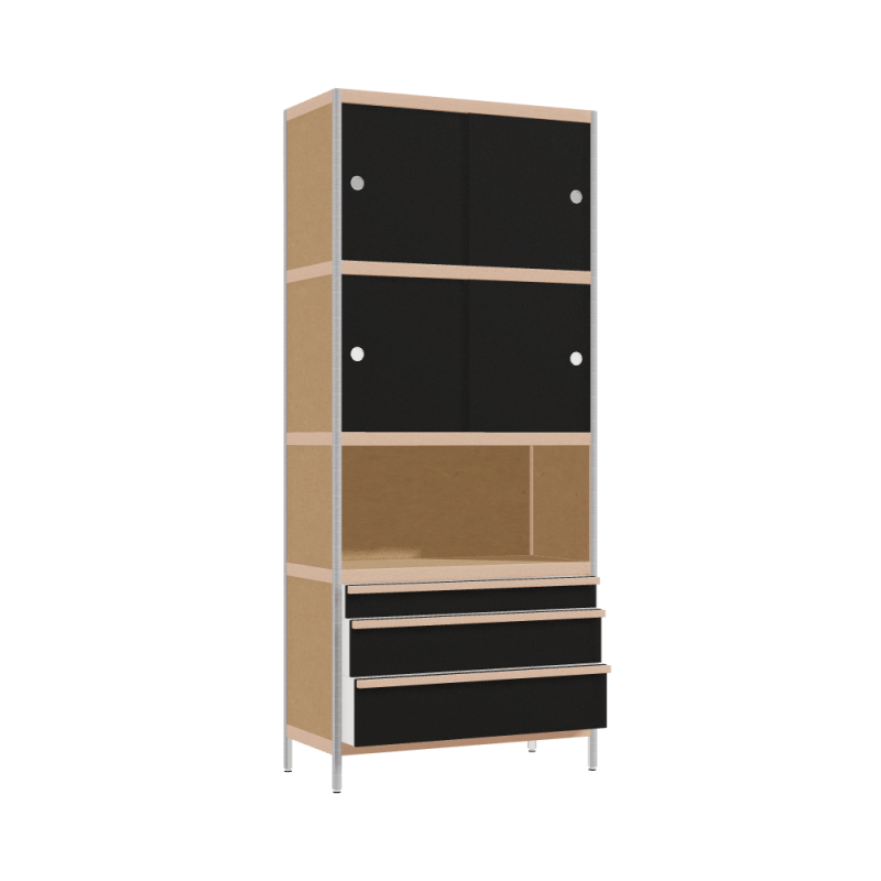 Armoire (209x90x42 cm)