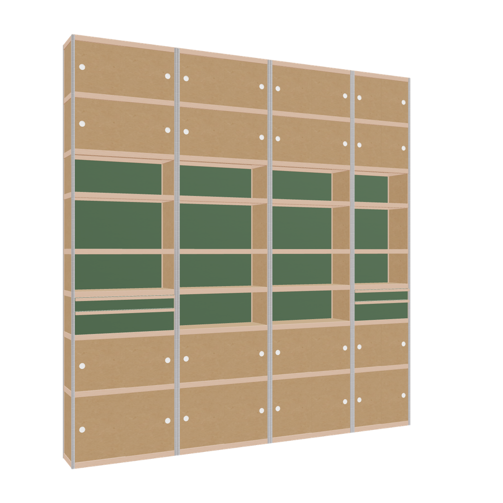 Meubles (312x302x32 cm)