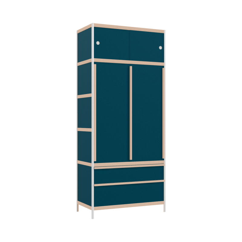 Kleerkast (229x100x52 cm)