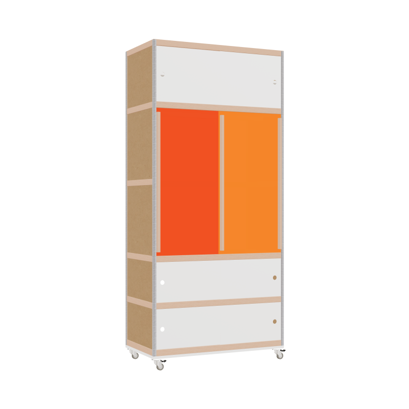 Wardrobe (218x100x52 cm)