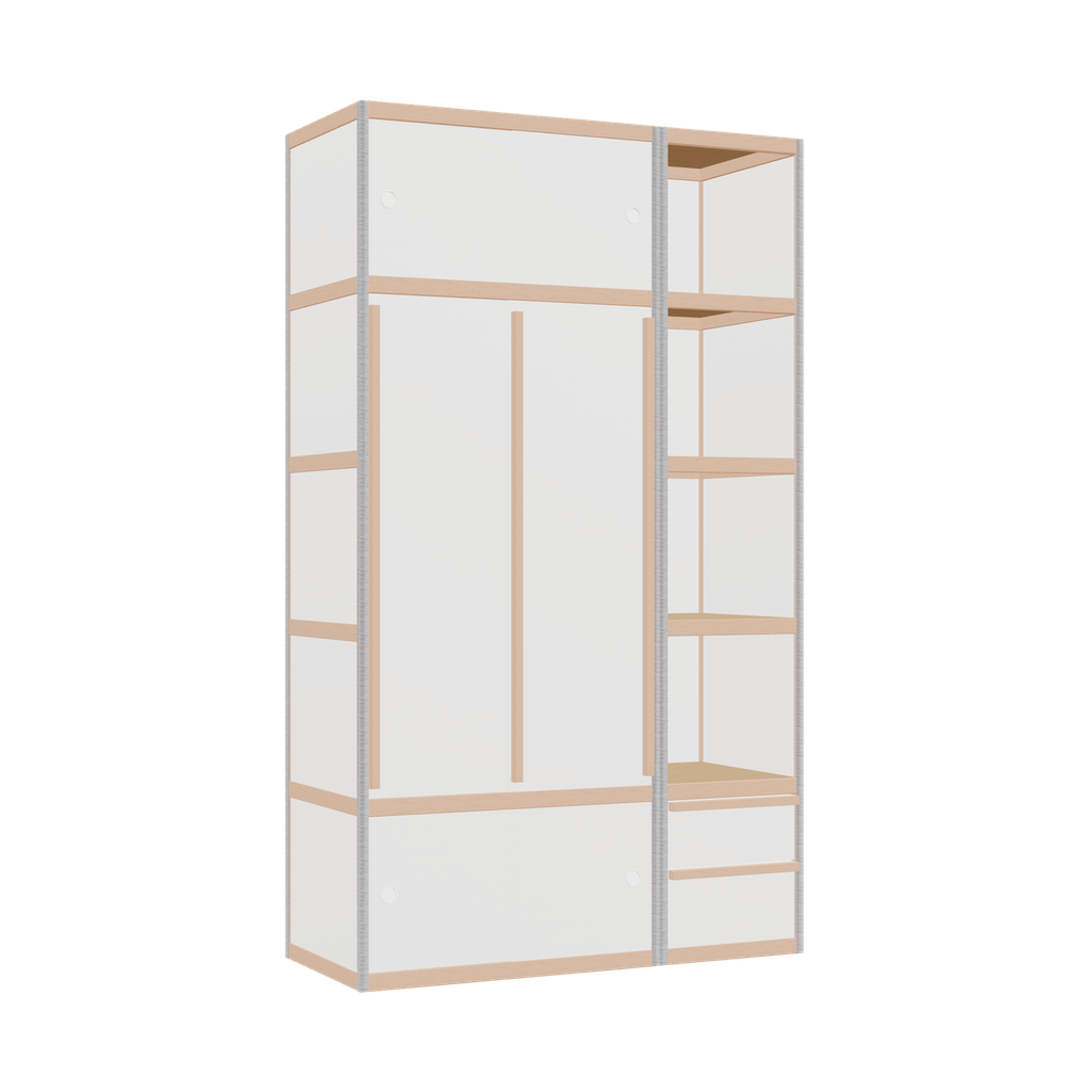 Meubles (209x122x52 cm)