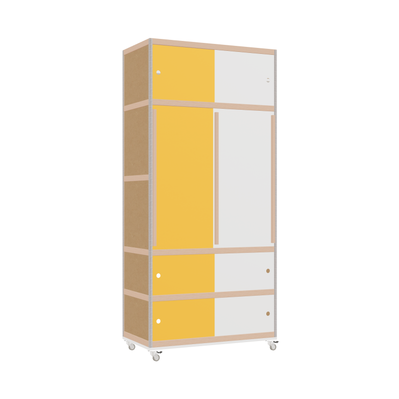 Wardrobe (218x100x52 cm)