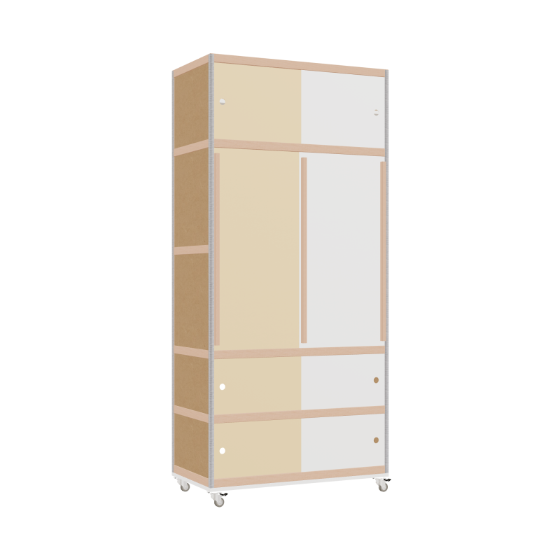 Wardrobe (218x100x52 cm)