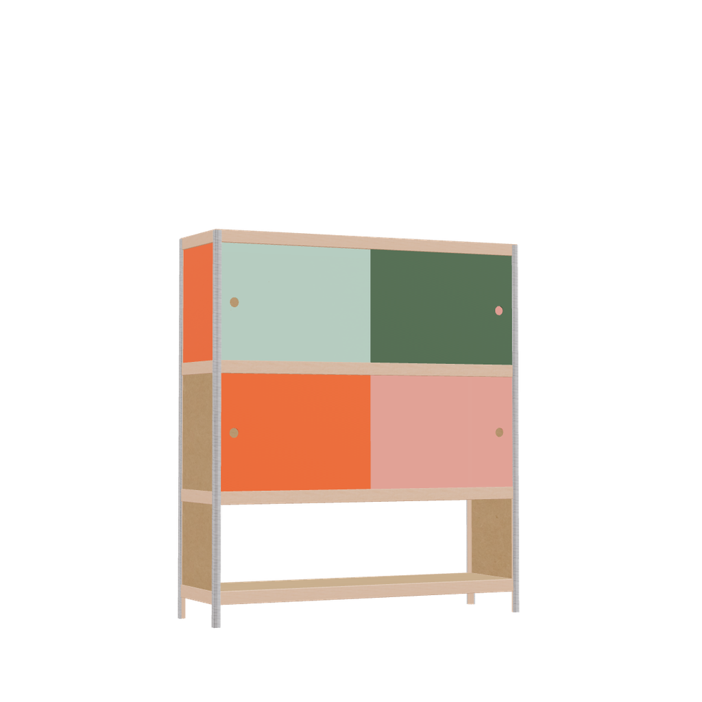 Armoire (124x110x32 cm)