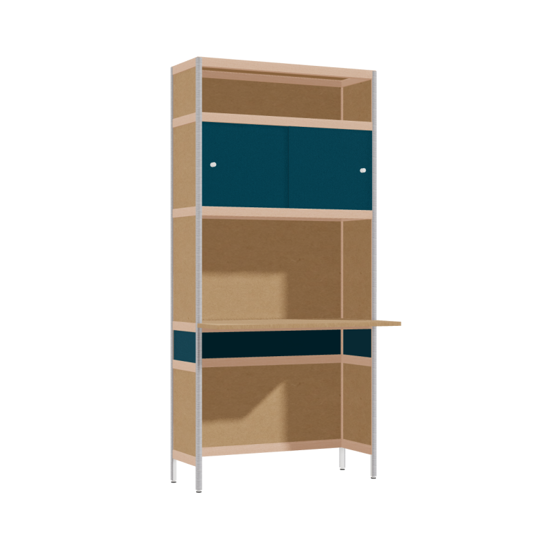 Cantilevered desk (189.5x90x53.6 cm)