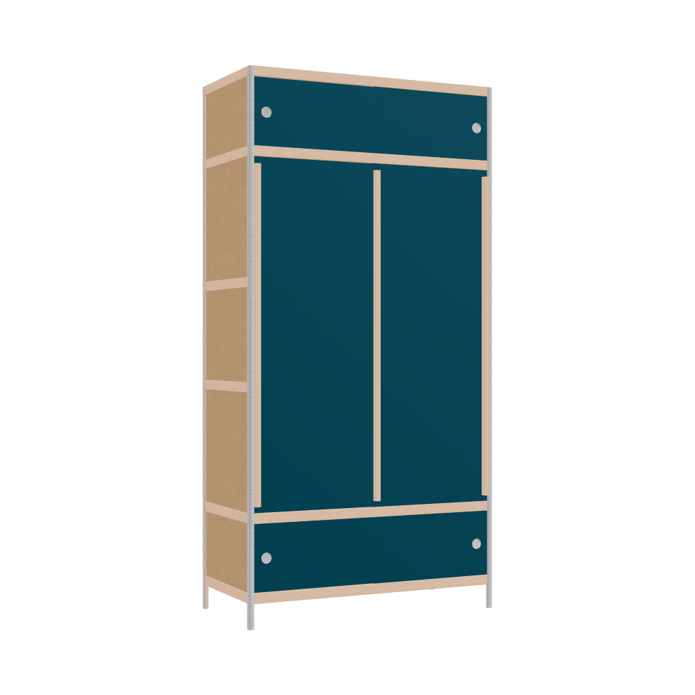 Wardrobe (219x110x52 cm)