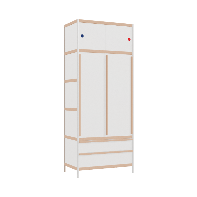 Wardrobe (219x90x52 cm)